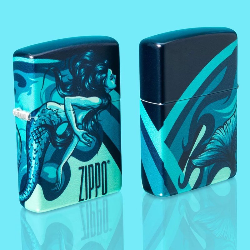 【ZIPPO官方旗艦店】美人魚防風打火機 48605 - 其他 - 銅/黃銅 多色