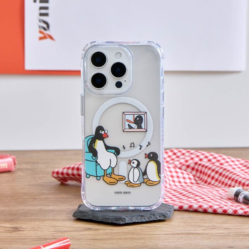 PINGU唱歌給爺爺聽抗黃防摔MagSafe iPhone手機殼 - 手機殼/手機套 - 塑膠 多色