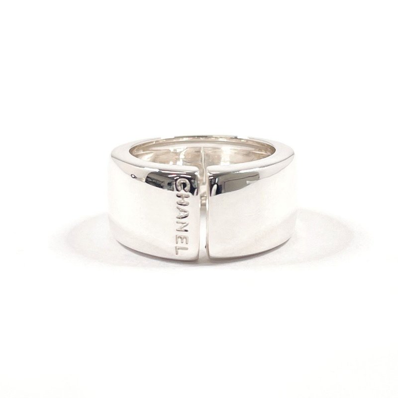 【日本直送 中古美品】14号 シャネル CHANEL リング・指輪 ロゴ シルバー925 ヴィンテージ アクセサリー 新品磨き上げ済み レディース - 戒指 - 純銀 銀色