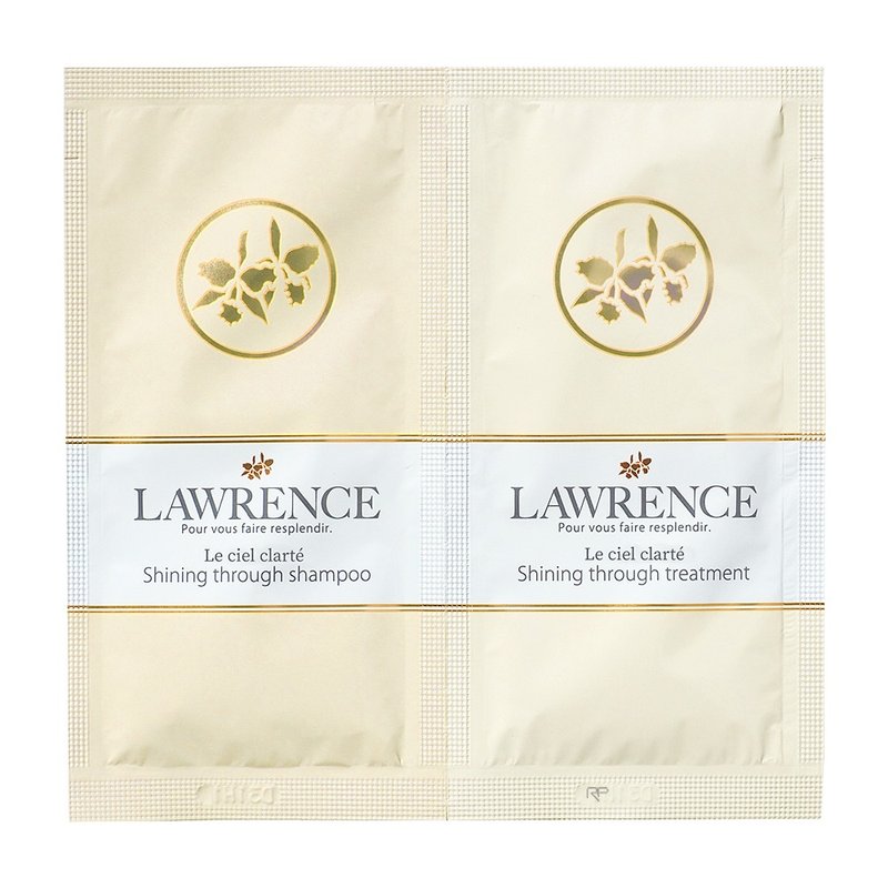 LAWRENCE 柔綸絲-晨曦 閃耀滋養洗護髮體驗裝10ml - 保養/沐浴旅行組 - 其他材質 金色
