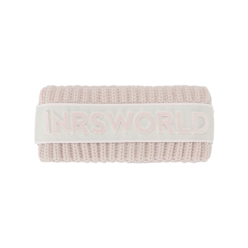 五折出清 厚版羊毛字母頭帶-珍珠白 (七色可選) 【INRSWORLD】 - 其他 - 羊毛 白色