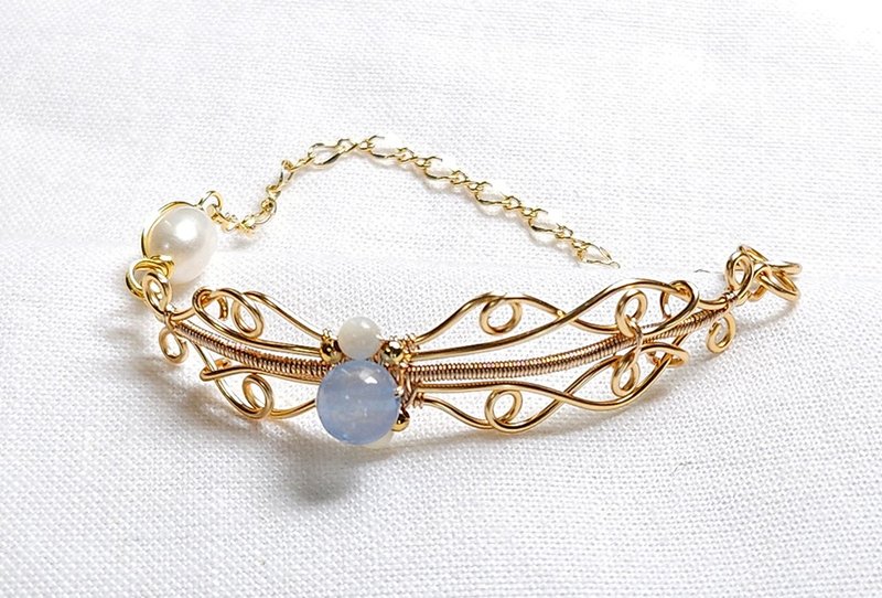 蔓草紋手鍊 - 手鍊/手環 - 其他金屬