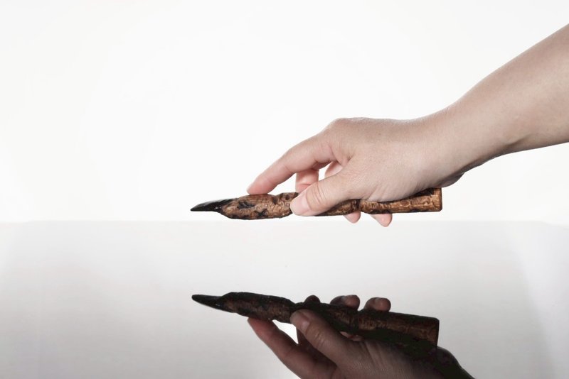 【快速出貨】盧恩女巫手指魔法棒硬木魔法儀式 - 擺飾/家飾品 - 木頭 咖啡色