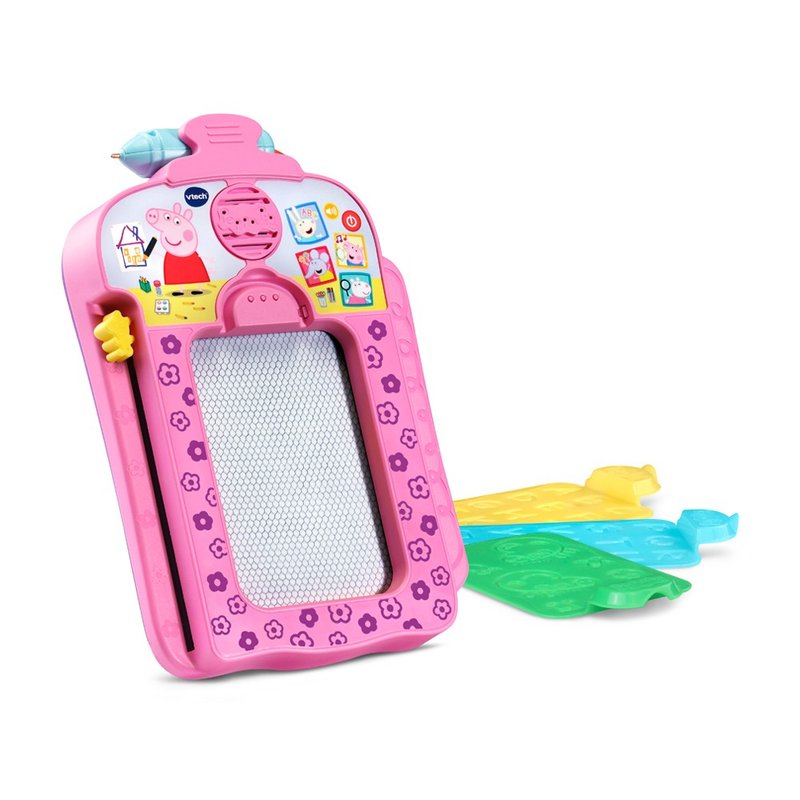 Vtech 粉紅豬小妹-音樂字母感應學習畫板 - 寶寶/兒童玩具/玩偶 - 塑膠
