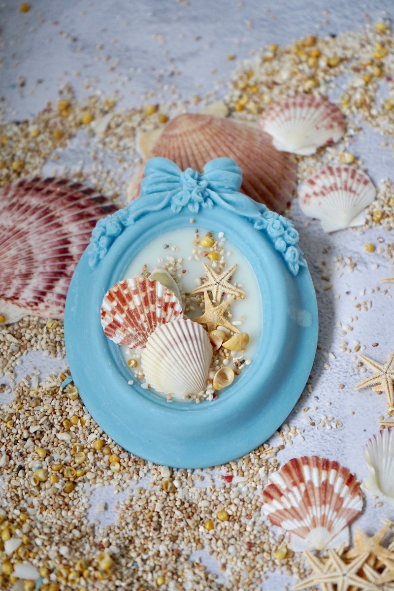 Beach shell painting