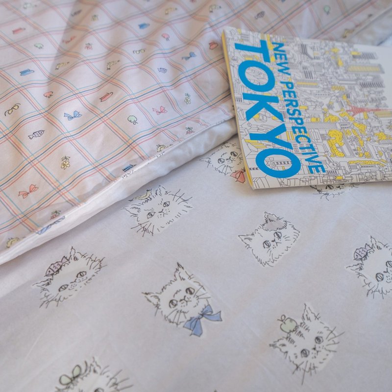 咪醬日記 100%精梳棉 床包組 台灣製造【超取限一組】 - 寢具/床包 - 棉.麻 多色