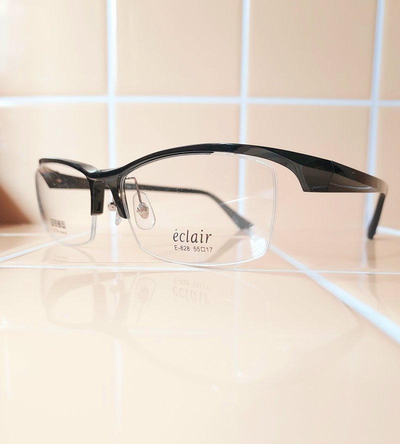 NOS 極帥氣 戰術射擊風格 eclair ultem 全新塑鋼眼鏡 老品全新 - 眼鏡/鏡框 - 塑膠 黑色
