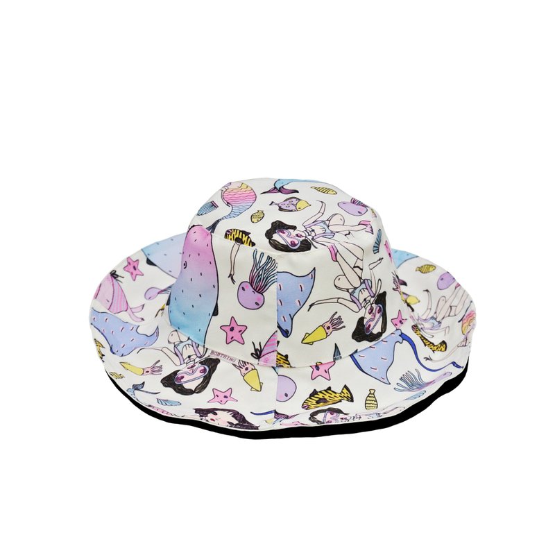 Bucket Hat - Under the Sea (White Sea)