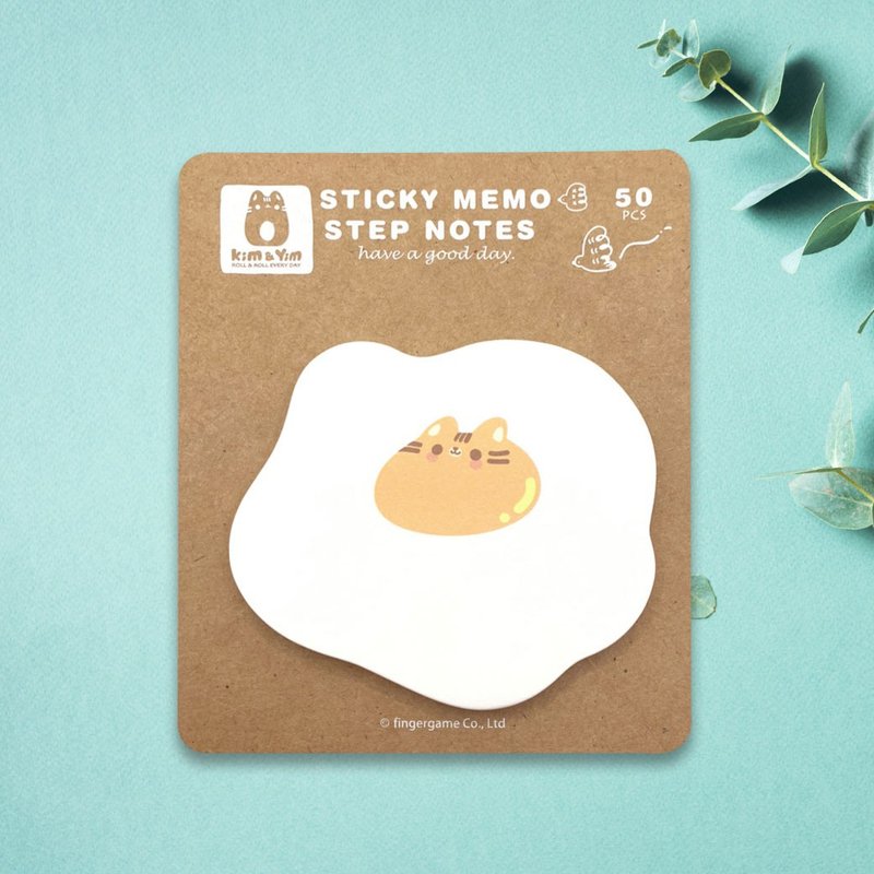 【Kim & Yim】 Ajin Poached Egg Sticky Note