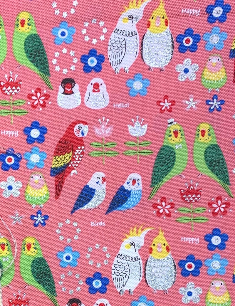 Custom order pink love bird/baby handbook/mother handbook/A5 hand tent cloth book jacket