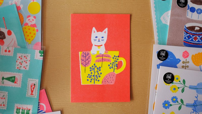 【古川紙工】RETRO印刷JAM x 古川紙工 明信片 - HJ011 - 卡片/明信片 - 紙