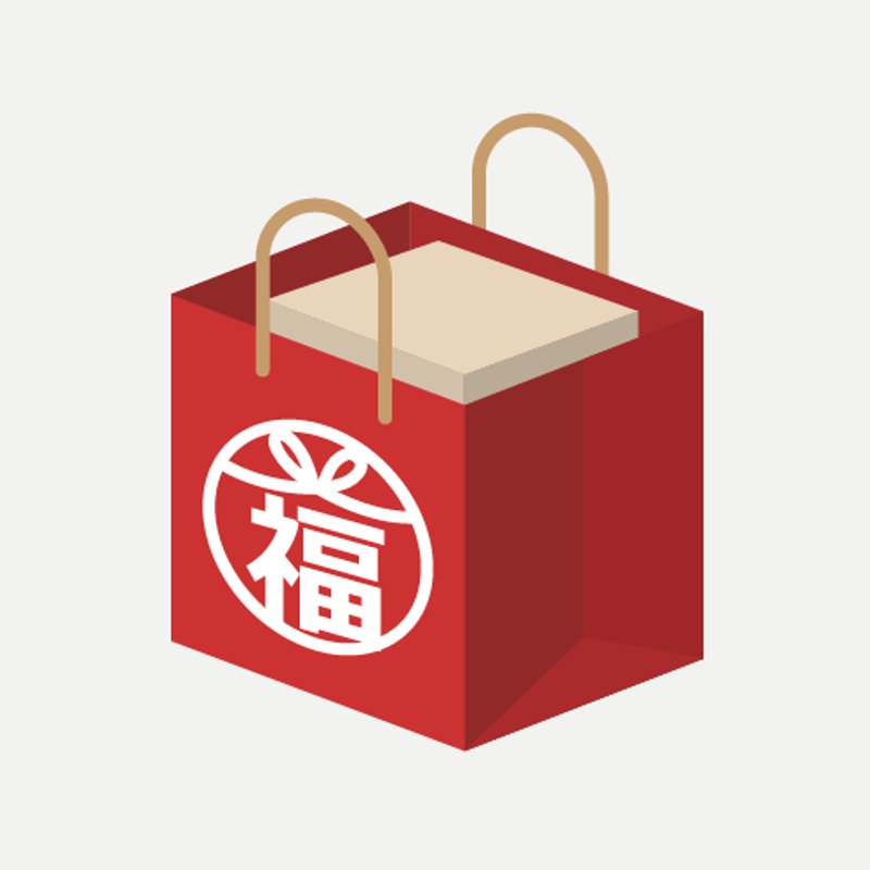 Small left hand bag gift bag