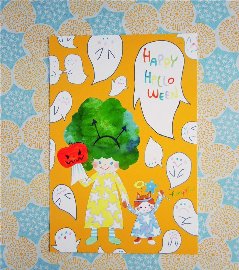 Halloween postcards // 04