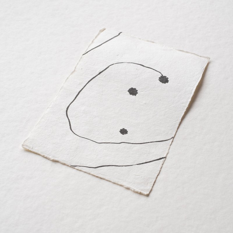 Woodland Callings ・Hand-painted handmade paper postcard