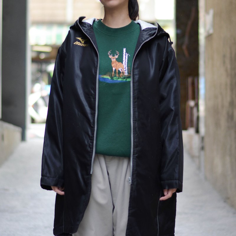 CC08  |  美津濃 MIZUNO  |  古着防風運動鋪棉外套 - 男夾克/外套 - 其他材質