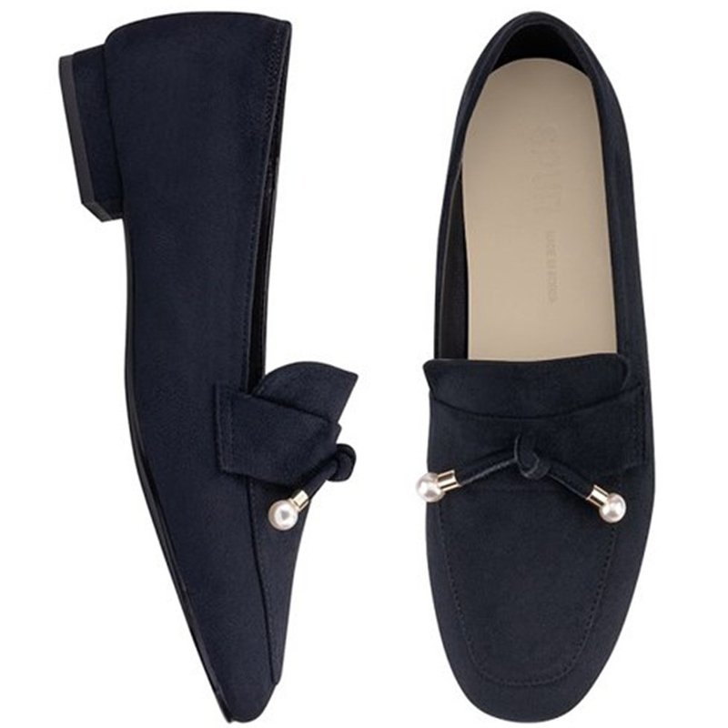 PRE-ORDER SPUR Pearl tip Loafer PA8001 Navy