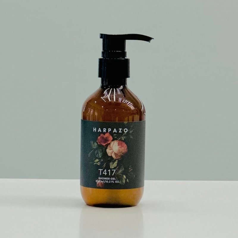 T417 沐浴露 300ml 晚香玉、茉莉清新花香 - 保養/沐浴旅行組 - 精油 綠色