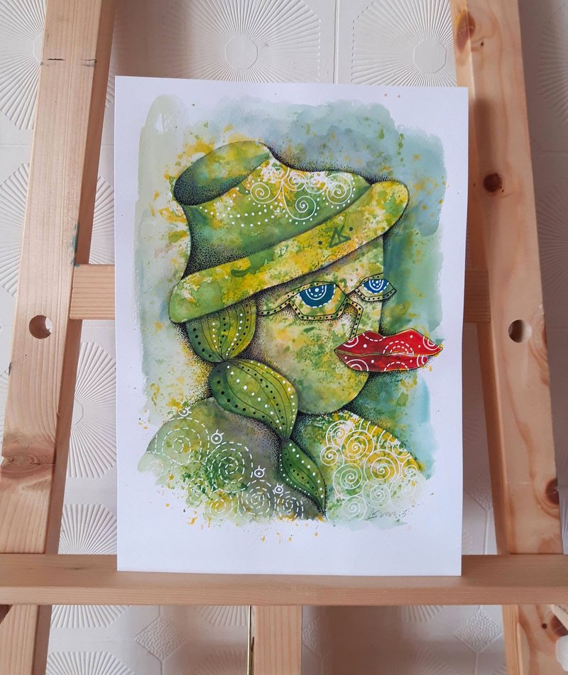 5堂塗鴉水彩 - 創作工作坊 - 插畫/繪畫/寫字 - 紙