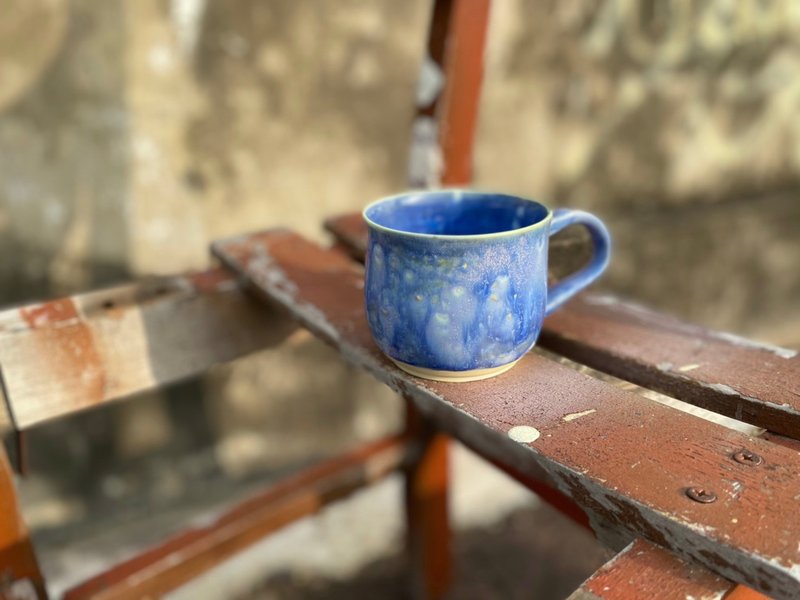 Secondary Commodity Ceramic Cup-Azure Coast