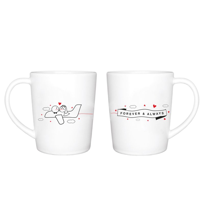 陪你到老 咖啡杯/馬克杯對杯組 | HUMAN TOUCH - 咖啡杯/馬克杯 - 其他材質