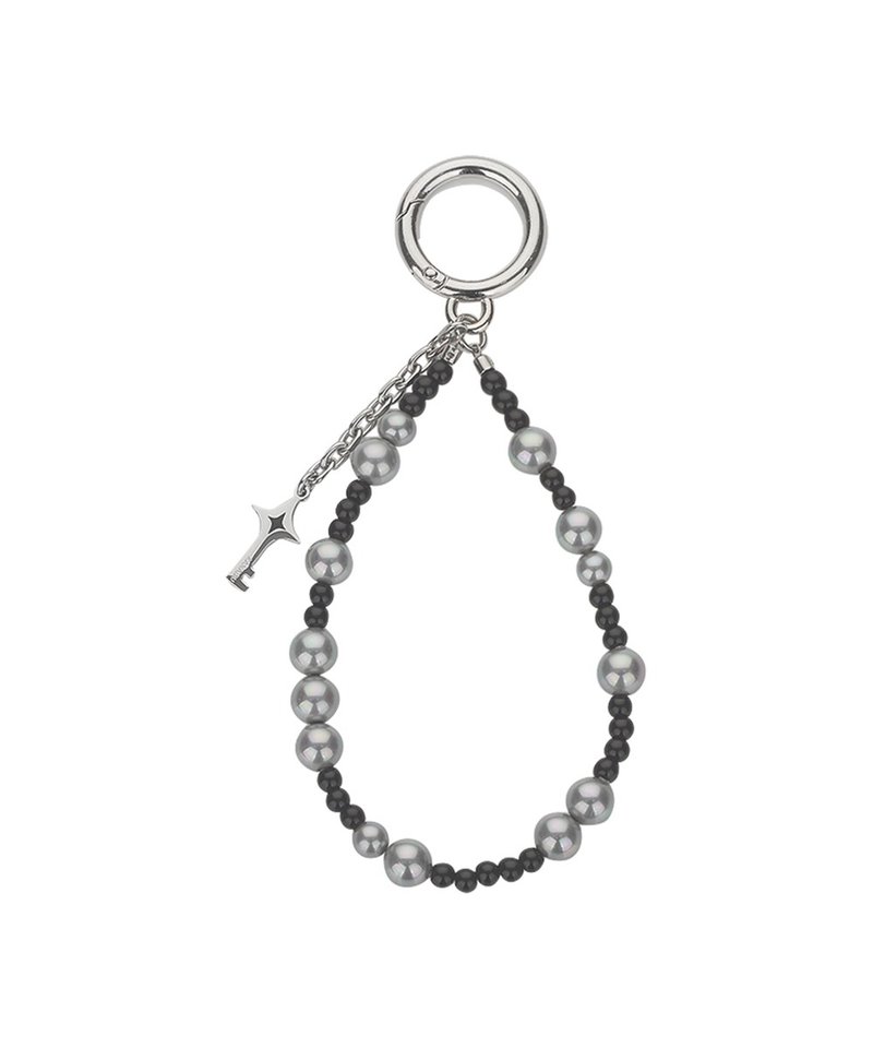 XND BEADS STRAP 02 - 鑰匙圈/鑰匙包 - 其他材質 黑色