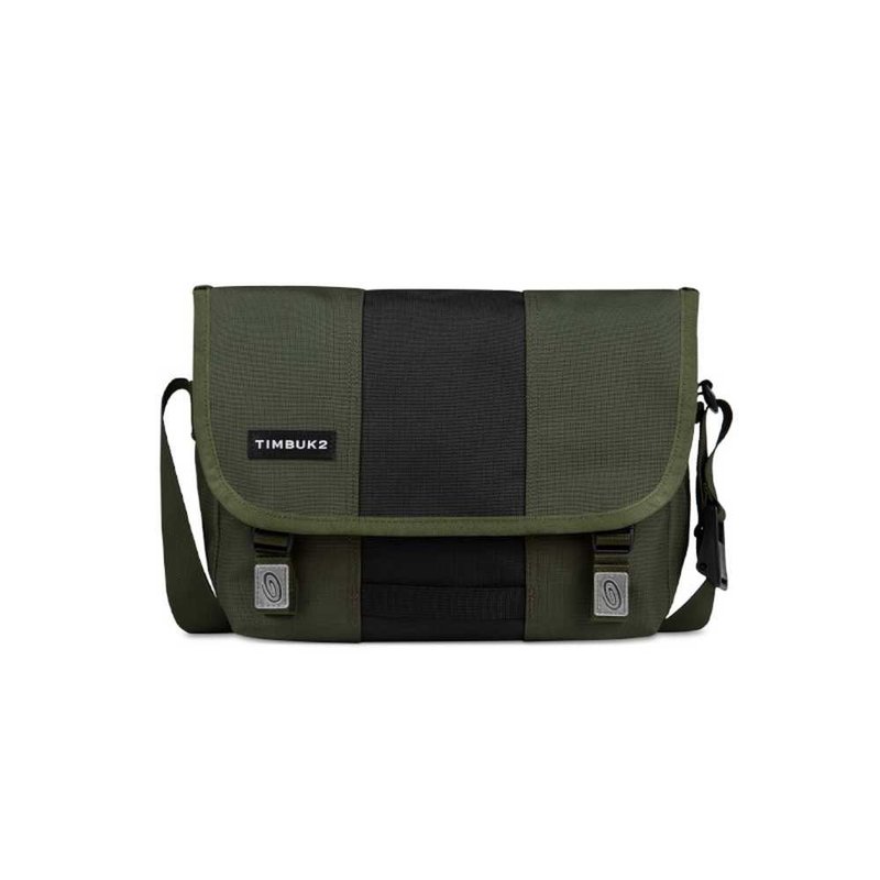TIMBUK2 CLASSIC MESSENGER ECO 經典郵差包 S - 森綠.黑 - 側背包/斜背包 - 其他材質 綠色