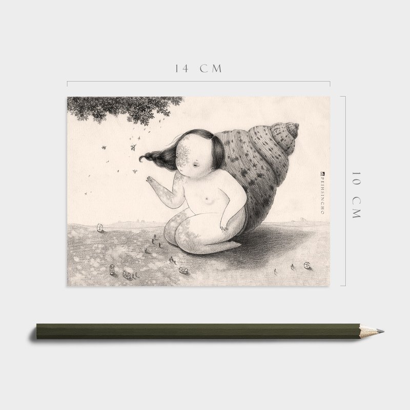 Hermit 明信片