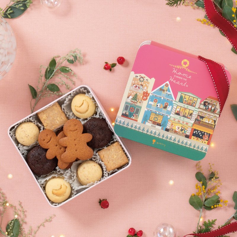 【聖誕禮盒】聖誕曲奇禮罐 | 香港製造 社企禮物 社企曲奇 - 手工餅乾 - 新鮮食材 多色