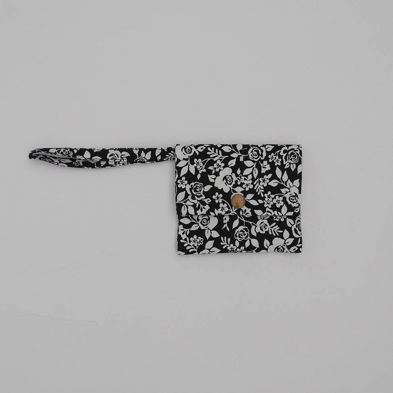 Black rose purse