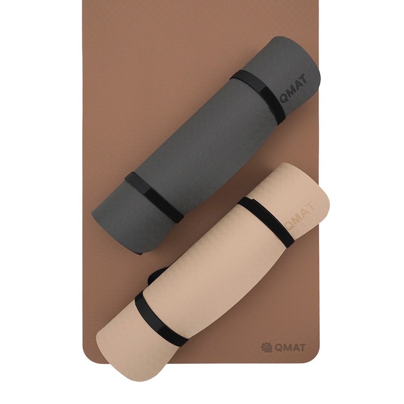 【QMAT】8mm瑜珈墊 60*180cm 台灣製 - 瑜珈墊 - 環保材質 多色