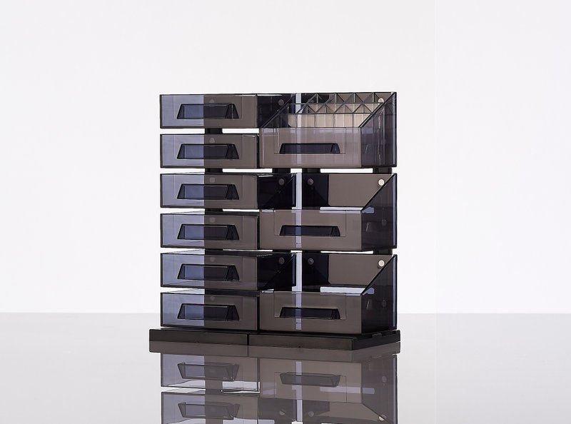 Magnetic Multifunction Desktop Organizer - Black