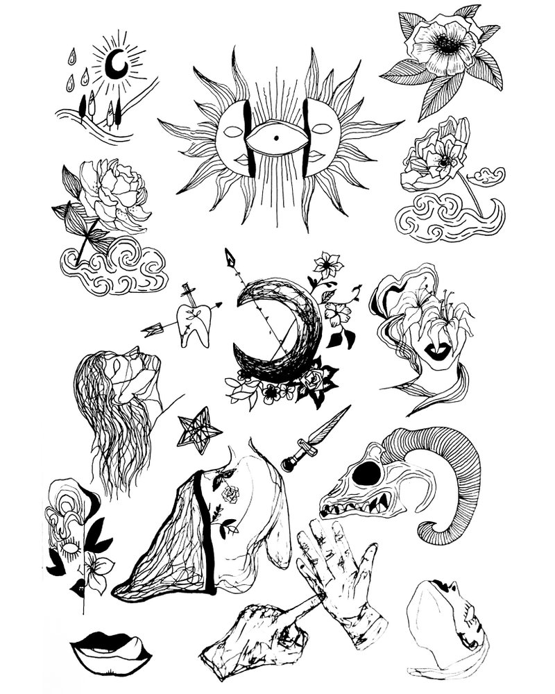 Transparent sticker