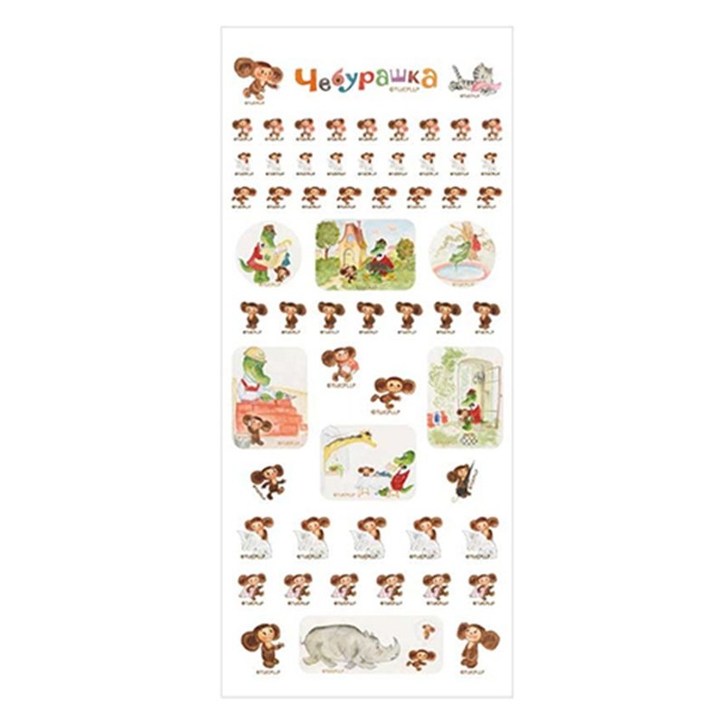 Big Ear Chabu Style Sticker-Crayon Style