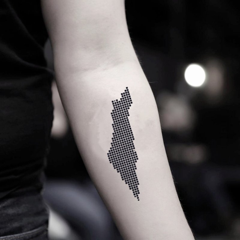 Palestine Temporary Fake Tattoo Sticker (Set of 2) - OhMyTat