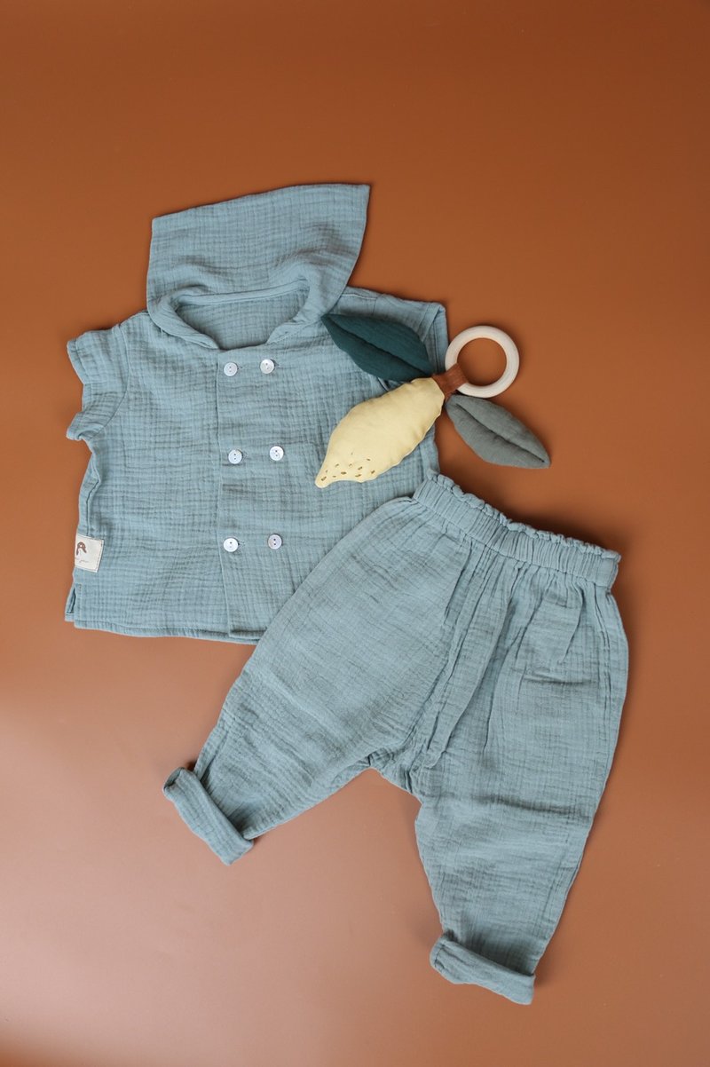 Green eucalyptus pants (Salu)