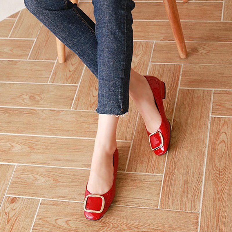 PRE-ORDER – MACMOC Maju (Red) Flats