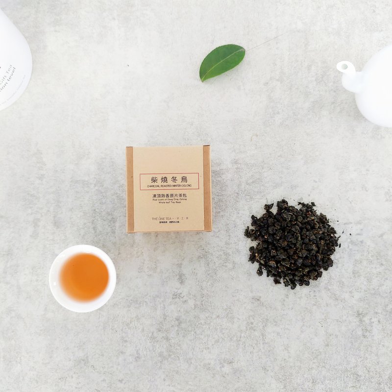 Charcoal Roasted Winter Oolong Whole-leaf Tea Bags