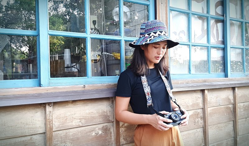 AMINS SHINY WORLD  原創手工訂製民族風格相機背帶2.0 - 相機背帶 - 棉.麻