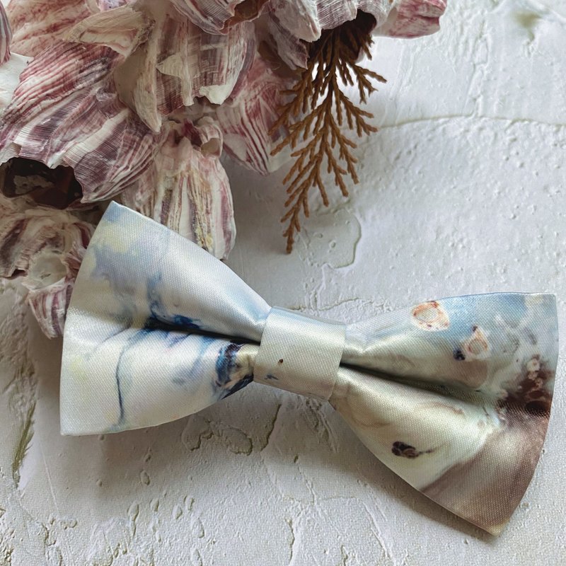 Style 0258 Marble Print Bowtie - Modern Boys Bowtie, Toddler Bowtie Toddler Bow tie, Groomsmen bow tie, Pre Tied and Adjustable Novioshk