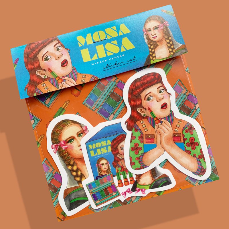 Mona Lisa Makeup Center - Sticker Set
