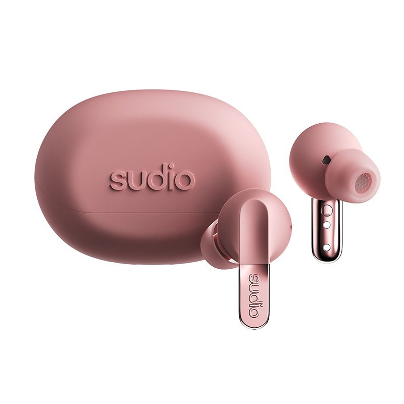 Sudio N3 Pro 真無線藍牙耳機 - 玫瑰粉【新品上市】【現貨】 - 耳機/藍牙耳機 - 塑膠 粉紅色