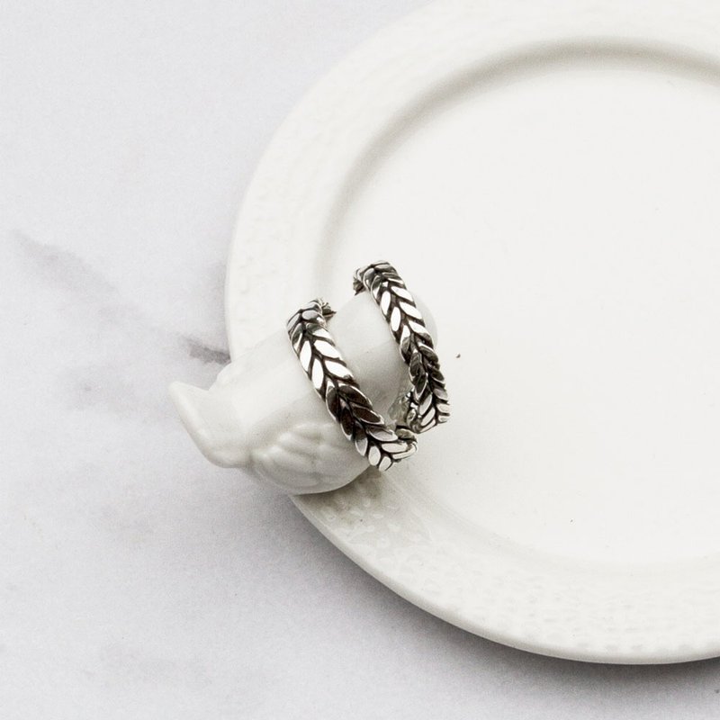 【手工客製銀飾】心印 | 純銀情侶對戒 | 大員囡仔 - 對戒 - 純銀 銀色