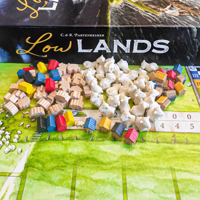 與低地棋盤遊戲兼容的豪華資源代幣。 - 桌遊/卡牌 - 其他材質