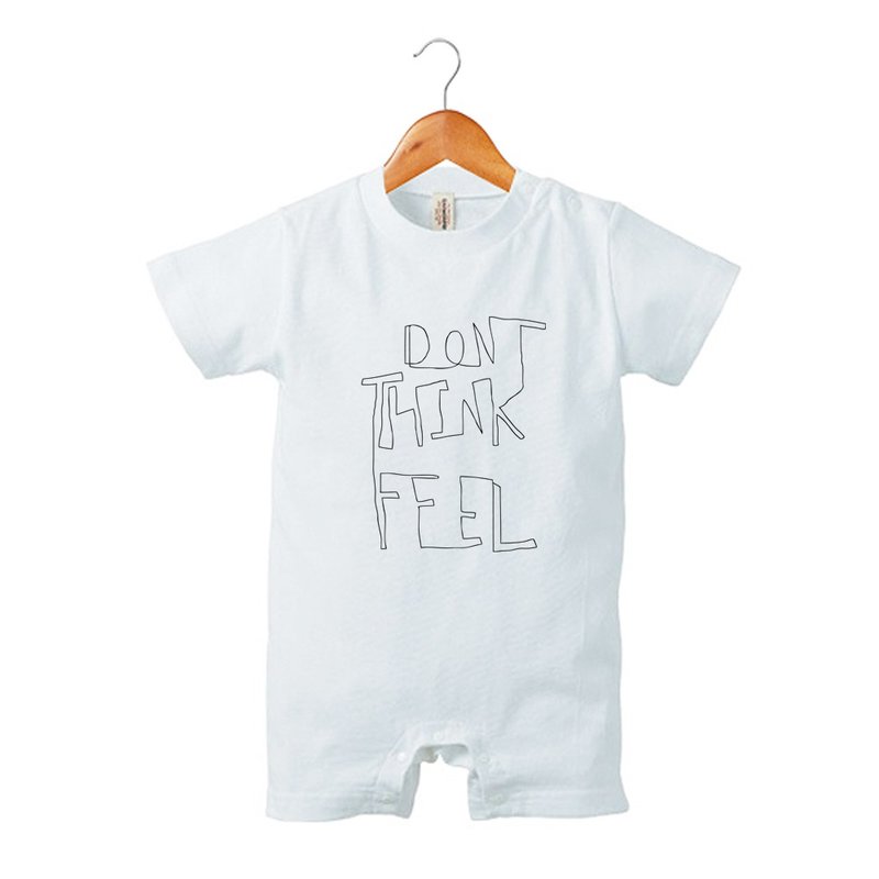 Don't think, feel Baby rompers