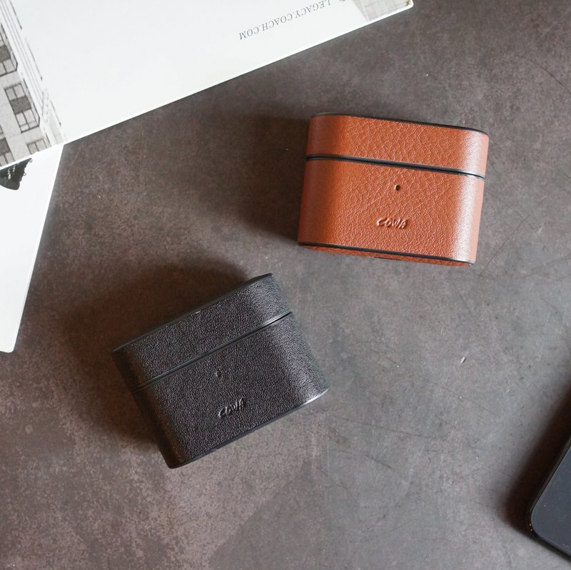 AirPods Pro 皮革保護殼 - 手機配件 - 真皮 多色