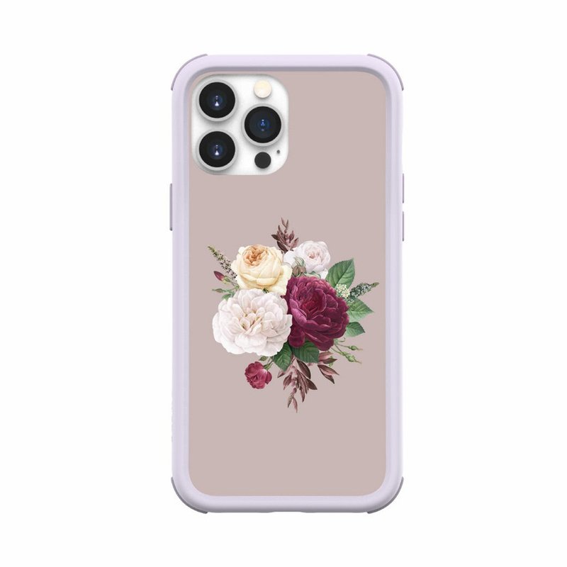 花卉系列 維納斯 抗菌軍規防摔手機殼 #花現美好 - 手機殼/手機套 - 塑膠 紫色