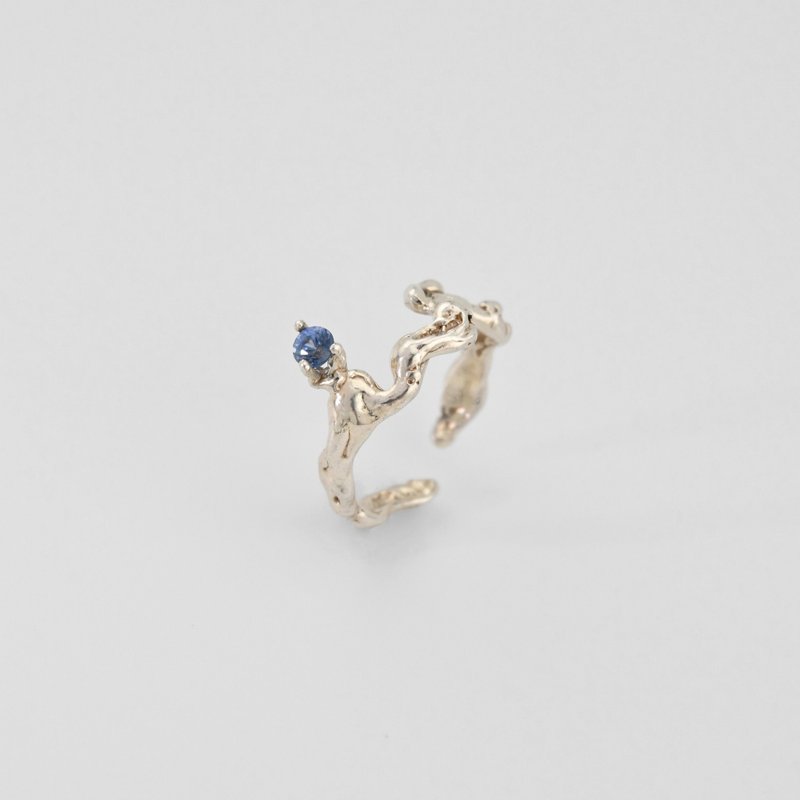 HIDDEN STREAM │ 汨 07 RING BLUE - 戒指 - 寶石 藍色