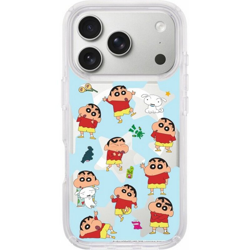 野原新之助 iPhone17 Pro Max / Air 透明/磁吸磁換式手機殻 - 手機殼/手機套 - 塑膠 多色