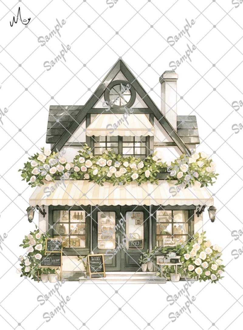 オリジナル装飾ステッカー10月新作 - 貼紙 - 紙