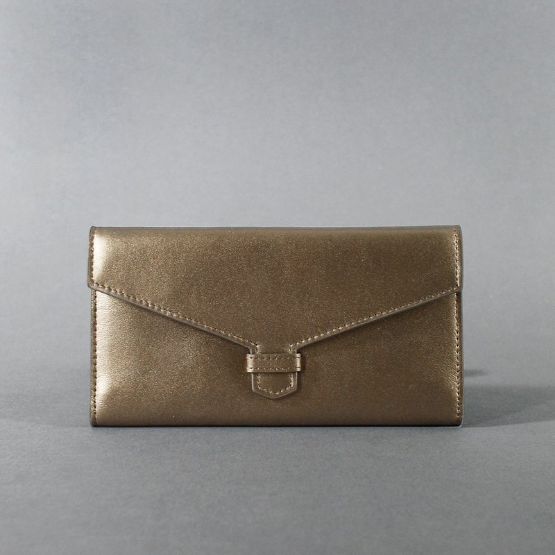 Passion envelopes long golden clip